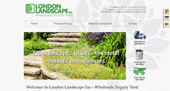 Desktop Screenshot of londonontariomulch.com